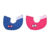 JEWEDECO 2pcs Breathable Polar Fleece Collar for and Lovebirds, Ringshaped Neck Protector Preventing Feather Plucking, for Daily Care and Home Use