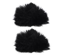 JEWEDECO 2pcs Creative Microphone Cover Mic Sleeve for Recording Meeting Room Stage Office Soft Microphone Protector Fine Craftsmanship and Easy Installation