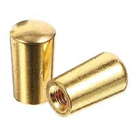 JEWEDECO 2pcs Electric Guitar Shifter Toggle Tip Knob Caps Metal Guitar Accessories for Pickup Cap Switch Thumb Grip