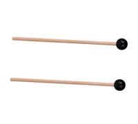 JEWEDECO 2pcs Ethereal Drum Mallets Portable Rubber Drumsticks for Xylophone Marimba Percussion Comfort Grip for Accurate Playing at Home Live Performances
