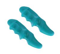 JEWEDECO 2pcs Finger Massager and Thumb Massage Tool Set in Green, Abs Material for Deep Tissue Acupoint Press Massage, Save Thumbs and Joints, Easy to Carry for Home Use and Travel