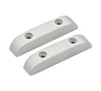 JEWEDECO 2pcs Guitar Thumb Rest Replacement for Bass Easy Installation Finger Rest Accessory and Stylish Design for Enhanced Playing