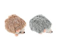 JEWEDECO 2pcs Hedgehog Sewing Needle Cushions in Assorted Colours Made of Polyester, Adorable and Fashionable Pin Cushions for Quilting and Sewing Accessories