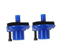 JEWEDECO 2pcs Hi Hat Cymbal Holder Drum Clutch Pad Support for Low Volume Cymbals
