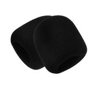 JEWEDECO 2pcs Large Sponge Cover Microphone Covers for Handheld Microphone for Performance