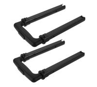 JEWEDECO 2pcs Luggage Handle Replacement High Strength Telescopic Pull Out Rod for Travel Suitcase Luggage Handle Spare Parts for Suitcase Extender