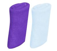 JEWEDECO 2pcs Microfiber Dry Erase Cleaners Blackboard Wipe Cloths for Whiteboard Cleaner for Classroom Use Super Soft Material Random Color