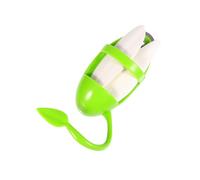 JEWEDECO 2pcs Pet Grinding Toy for Bird Parrot Natural Cuttlefish Bone Chew Toys for Cage Hanger for Foraging Fun