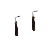 JEWEDECO 2pcs Professional Dulcimer Wrench for Tone Tuning Simple Dulcimer Tool Hex for Harp Tuning