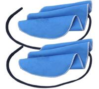 JEWEDECO 2Pcs Saxophone Cleaning Cloth Durable Clarinet Flute Cleaner Soft Drying Tool for Moisture Protection Compact for Easy Storage for Saxophones and Clarinets