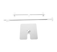 JEWEDECO 2pcs -shape Adjustable Backdrop Stand Portable Photography Tool for Jewelry Cosmetics and Food Photography Lightweight Frame for Easy Setup for Use