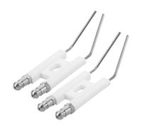 JEWEDECO 2pcs Stage Ignition Part Ceramic Igniter with Metal Electrode Rapid Response Ignition Versatile Application for Wedding and Live Event