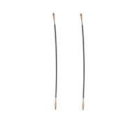 JEWEDECO 2pcs Sturdy Black Steel Wire Cello Tail Ropes with Versatile Fit and Precision Craftsmanship for 4/4 and 3/4 Cellos Reliable Replacement Accessory for Enhanced Music Performance