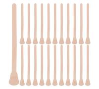 JEWEDECO 300pcs Double-Ended Stirring Stick Wooden Stir Sticks for Epoxy Resin Mixing Craft Modeling Paint Stirring Paddle Resin Cup for Cups
