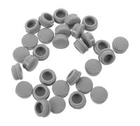 JEWEDECO 30pcs Rubber Grommet Plug for Sewing Machine Spool Pin Insert, Oil Resistant Rubber Sleeve to Prolong Spool Pin Life, Suitable for Industrial Machines and Embroidery
