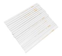 JEWEDECO 30pcs White Nail Art Point Drill Pen Manicure Tool for DIY Nail Art, Portable Size and Lightweight Wax and Plastic Material, for Precise Dotting and Gem Application