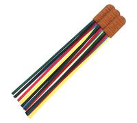 JEWEDECO 3pcs Leather Ribbon Bookmark Lightweight Page Markers for Readers for Books Bibles and Journals Elegant Design Light Brown Reading Accessories