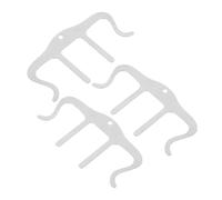 JEWEDECO 3pcs Metal Music Book Clip for Sheet Music Sermon Notes with Easy Fix Design