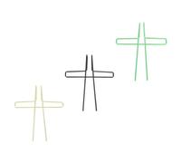 JEWEDECO 3pcs Music Book Fixing Clip Handbook Page Separator Steel Strong Clamping Force Multi-function Page Holder for Newspapers and Cooking Recipes Random Color