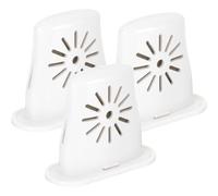 JEWEDECO 3pcs Ukulele Humidifier Sponge Set Made of Abs Material for Preventing Panel Cracking with Good Water Absorption, Suitable for Ukulele Cases and Bags