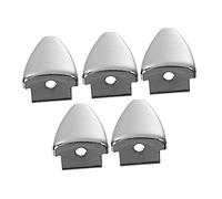 JEWEDECO 3sets Zinc Alloy Drum Set Connector Triangle Claw Hook for Snare Bass Drums 5pcs*3