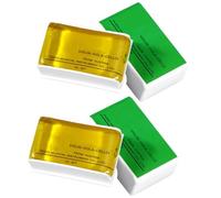 JEWEDECO 4 Pcs Handmade Violin Rosin for Steel Strings Great Grip and Sound Penetrating Features, Low Dust Resin Suitable for Violin, Cello, and Bow Accessories Random Color