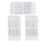 JEWEDECO 4 Sets Heel Pads Shoe Strap Grip Gel Material Anti-Blister Bridging Shoe Crack Protection