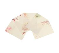 JEWEDECO 40pcs Writing Paper Letter Paper 10.22x7.27x0.04in Smooth Writing Creative Floral Style Vintage Patterns Traditional Way Graduation Choice Random Style