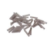 JEWEDECO 45 Pcs Metal Compression Springs Set 25mm Replacement for Electric Guitar Pickup Screws