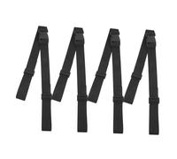 JEWEDECO 4pcs Adjustable High Chair Straps Replacement Point Safety Harness Belt for Chair Secure Harness Compatible Strollers Comfortable and Portable