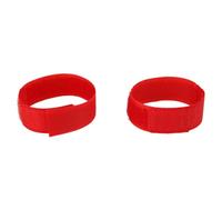 JEWEDECO 4pcs Adjustable Nylon Pet Neck Rings Sound Proof Neck Straps for Chickens and Pets in Two Colors, Practical Anti-hook Crowing Prevention Collar Accessories