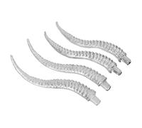 JEWEDECO 4pcs Antelope Horn Headband Decoration Sheep Horn Hair Band for Sport Event