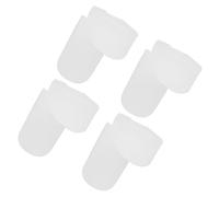 JEWEDECO 4pcs Clarinet Thumb Rest Cushions for Enhanced Comfort Oboe Accessories Soft Finger Pads Lightweight Design for Easy Use While Playing