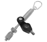 JEWEDECO 4pcs Drum Foot Pedal Spring Assembly with Cam Tensioner Metal Drum Replacement Parts High Tension Springs Easy to Install Iron Silver