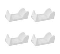 JEWEDECO 4pcs Manicure Drill Handle Stand Nail Drill Desktop Cradle Portable Stable Design for Salon and Home Use