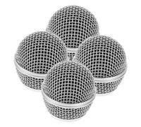 JEWEDECO 4pcs Microphone Replacement Inner Foam Filter Mic Grille for Meeting Studio Karaoke Compatible Easy to Install Stylish Design