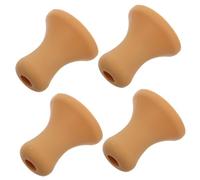 JEWEDECO 4pcs Mouthpiece Caps for Cucurbit Flute Soft Replacement Guard for Enhanced and Longevity of Your Instrument