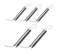 JEWEDECO 5 Sets Resistive Screen Touch Painting Stylus Pens with Spring Rope Portable Plastic Sketching Pens for LCD Writing Tablets and Precise Drawing Accessories for Resistive Devices