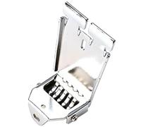 JEWEDECO 5-String Chrome Banjo Tailpiece Triangle Metal Banjo String Accessory Musical Instrument Parts for Accessories in Folk World Instruments