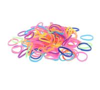 JEWEDECO 500pcs Colorful High Elastic Pet Hair Bands for Dogs and Cats, Topknot Rubber Bands for Grooming and Styling, Disposable Multi-color Hair Ties for Poodles and Small Pets