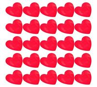 JEWEDECO 50pcs Heart Shaped Bandages for First Aid Use, Breathable Pe Material Adhesive Wound Patches, Curing and Suitable for Outdoor and Emergency Use