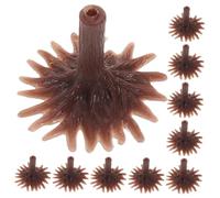 JEWEDECO 50Pcs Plastic Model Tree Bases for Diorama and Train Scenery Easy to Assemble Miniature Feet for Architecture Model Trees for Crafting Realistic Sand Table Accessories