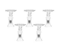 JEWEDECO 5pcs Fish Tank Clip Suction Cup Mounting, Ps Plastic Fodder Clamps Feeding Tool for Aquarium, Easy to Uninstall, Suitable for Glass Surface and Dried Seaweed Sheets