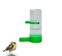 JEWEDECO 5pcs Plastic Automatic Bird Drinker and Feeder for Budgie and Peony, Easy Cleaning, Can be Fixed to Walls or Cages, Splash-proof Water Cup for Small Birds