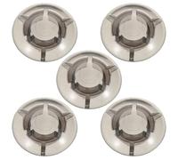 JEWEDECO 5pcs Universal Guitar Footswitch Cap for Effect Pedal Knobs, Plastic Mushroom Head Button Covers with Stylish round Design, Suitable for Multiple Musical Scenarios and Live