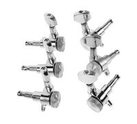 JEWEDECO 6pcs Guitar Chord Lock Tuning Pegs Locking Tuners for Electric Guitar String Tuning Keys Locking Mechanism for Tuner