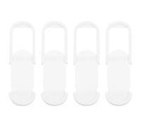 JEWEDECO 6pcs Laptop Cover Webcam Cover Slider Abs Material White Computer Laptop Prevents Spying Does Not with Indicator Lights for Online Privacy Protection