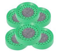 JEWEDECO 6pcs Plastic Pigeon Nesting Bowls with Breathable Bird Egg Breeding Basins for Dove and Bird Home and Farm Use
