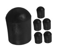 JEWEDECO 6pcs Rubber Cello Endpin Tips Slip Mat Cello Accessories for Practice and Performance Endpin Tip Protector