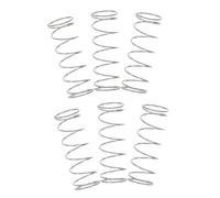 JEWEDECO 6pcs Trumpet Button Component Kit Elongation Compression Springs Made of Stainless Steel Easy to Install for Types of Trumpets